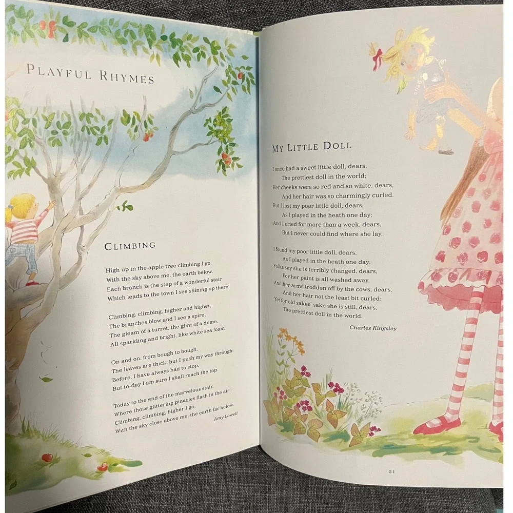 Classic Treasury of Best-Loved Children's Poems Penny Dann Hardcover 2005